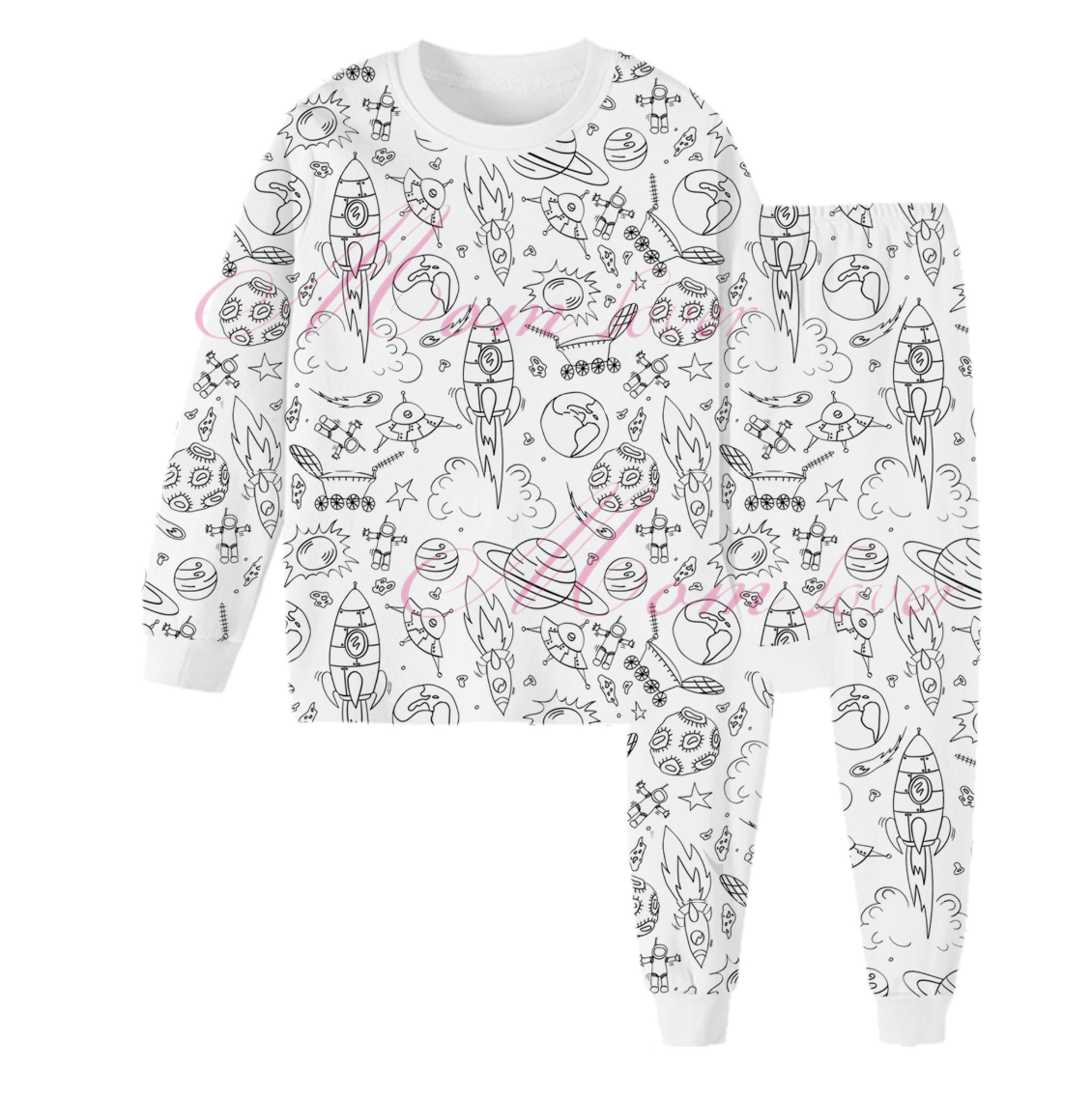 Montessori Coloring Pyjama