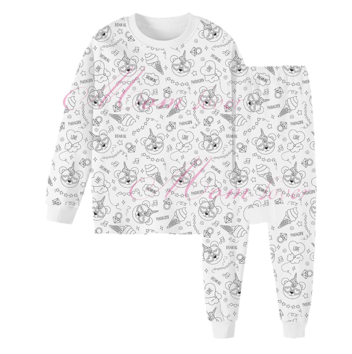 Montessori Coloring Pyjama