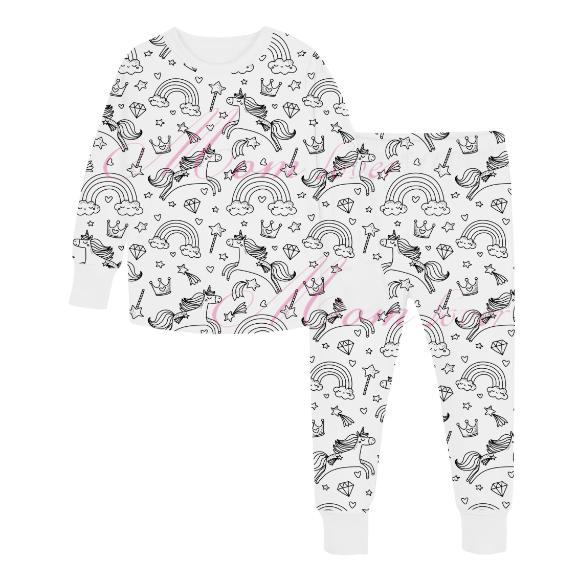 Montessori Coloring Pyjama