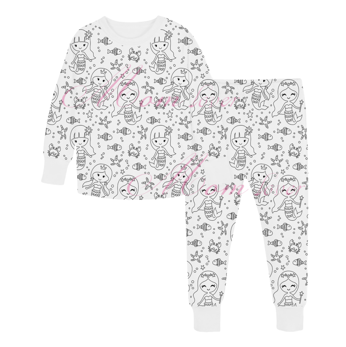 Montessori Coloring Pyjama