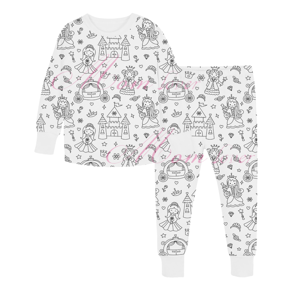 Montessori Coloring Pyjama