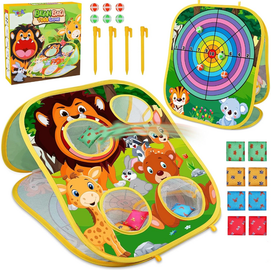 Montessori Animal Toss Game