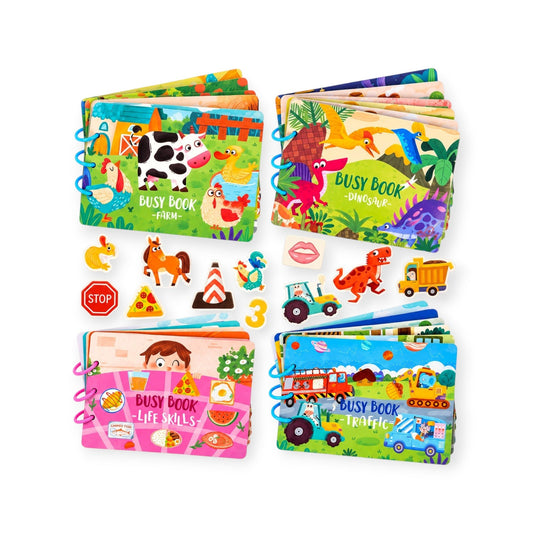 Montessori Sensory Book - Project Montessori