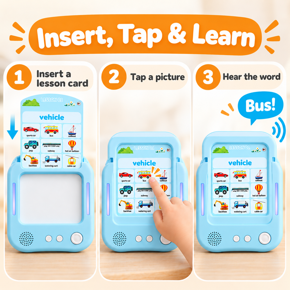 Montessori Talking Phonics Board