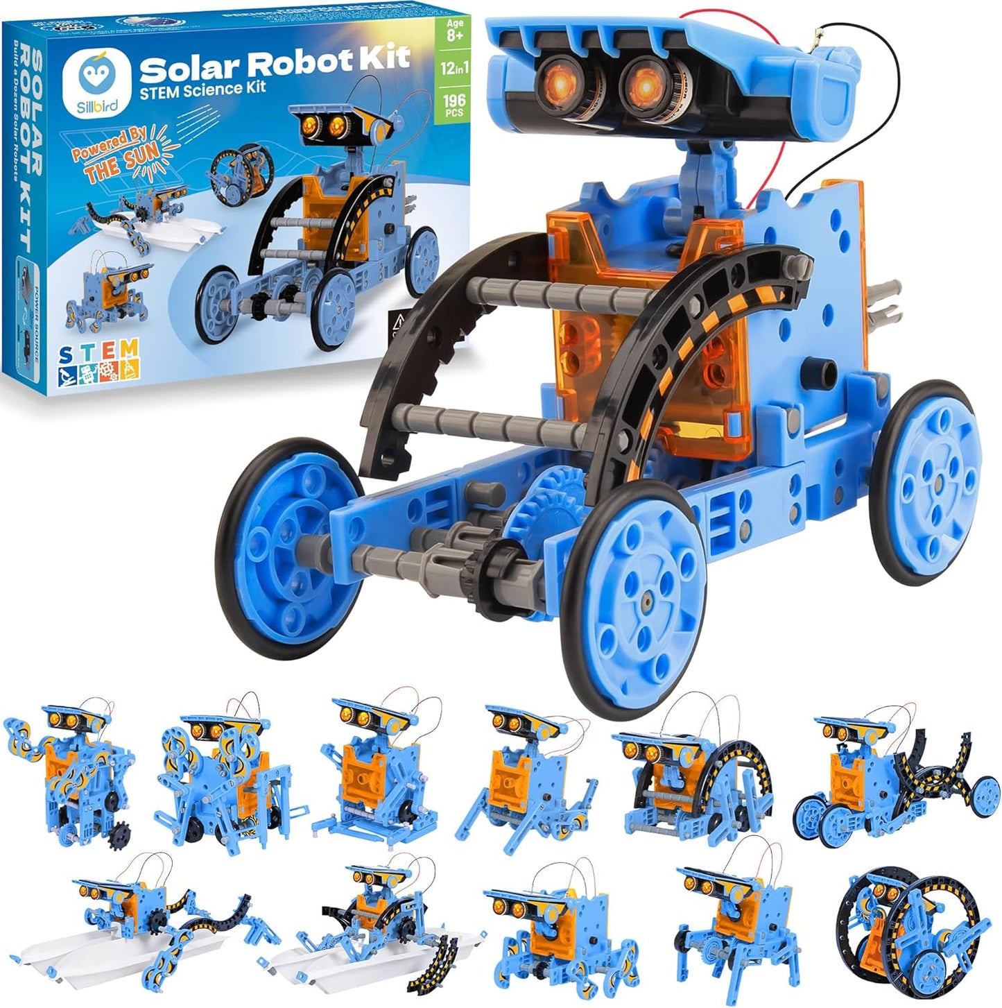 12-in-1 Solar Robotics Engineering Kit