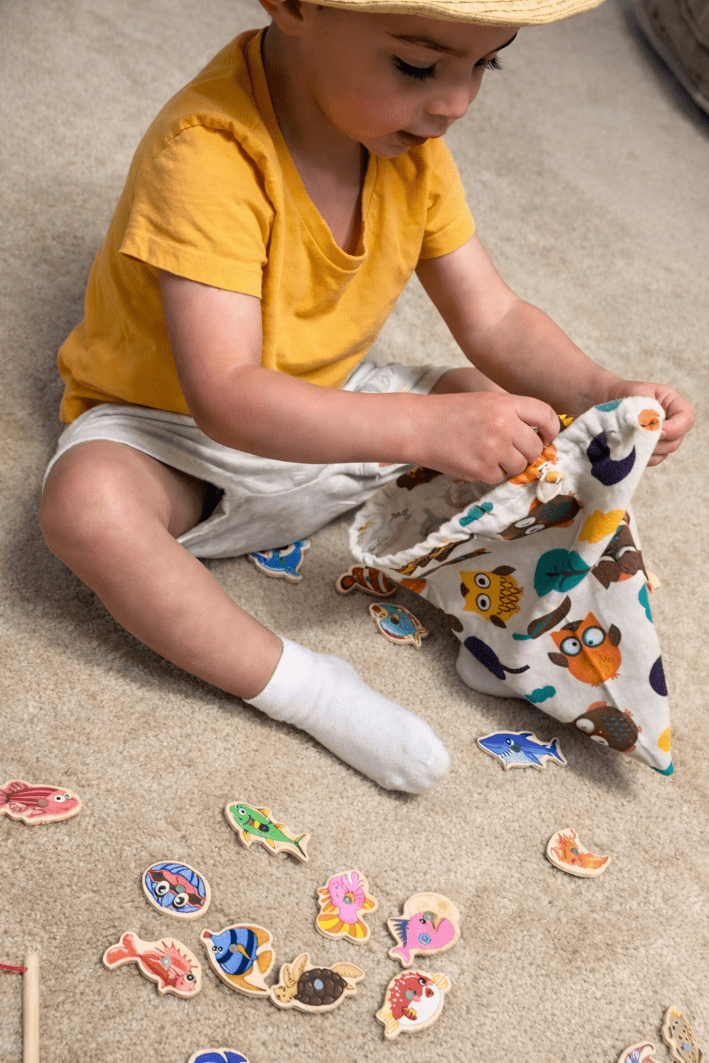 Drawstring bag - Project Montessori