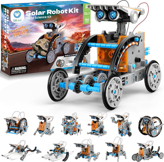 12-in-1 Solar Robotics Engineering Kit