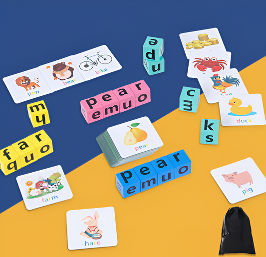 Montessori Speedy Spelling Cubes