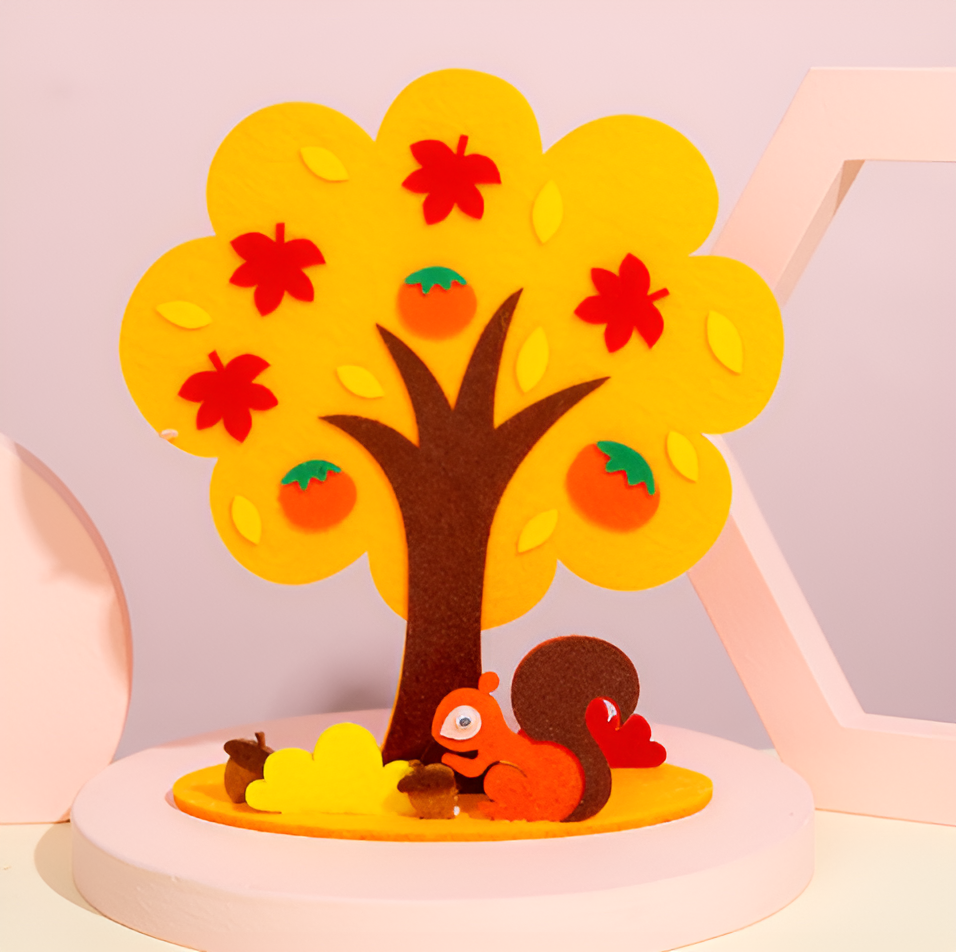 Montessori Seasons Felt Tree Kit