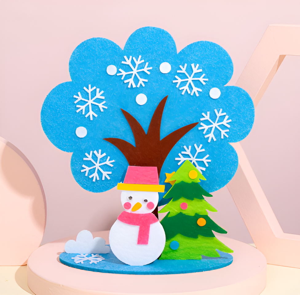 Montessori Seasons Felt Tree Kit
