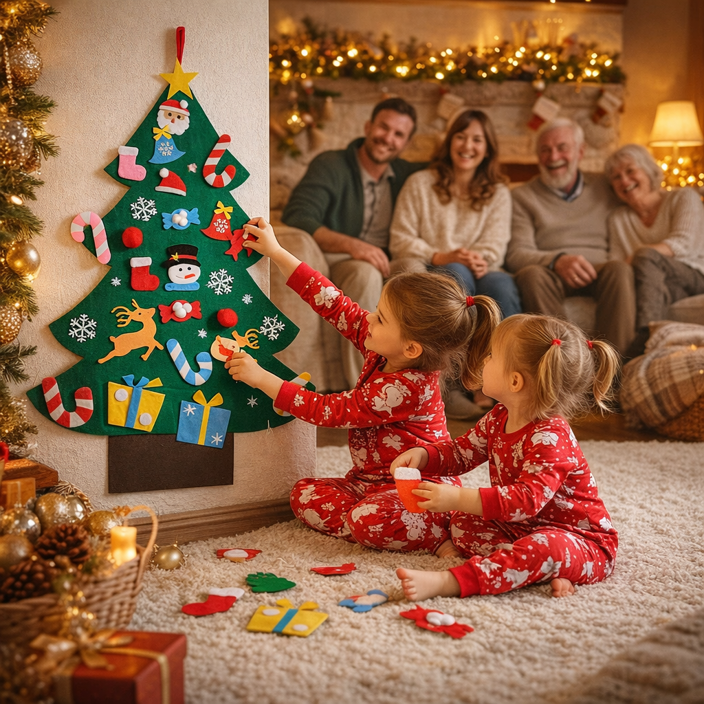 Kids Christmas Tree - Project Montessori