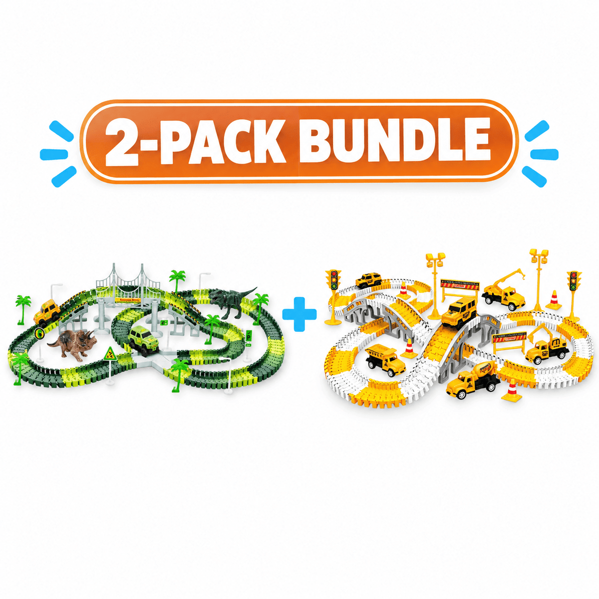 Kids Flexible Race Track Set - Project Montessori