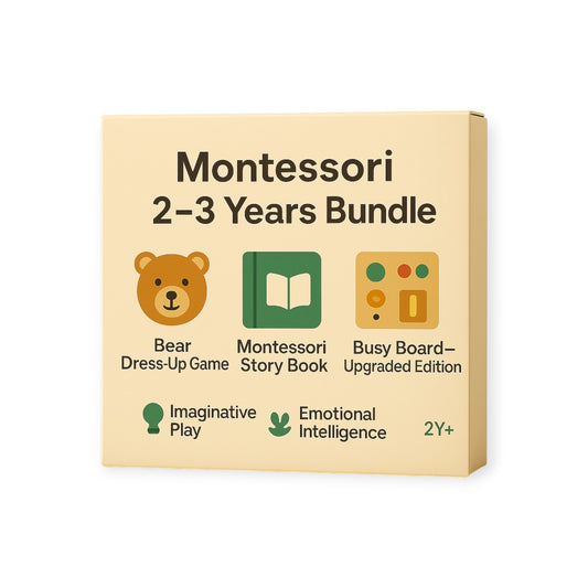 Montessori 2–3 Years Essentials Bundle - Project Montessori