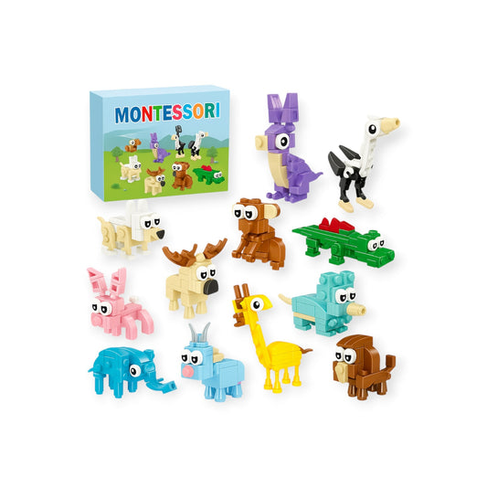 Montessori Animal Building Blocks - Project Montessori