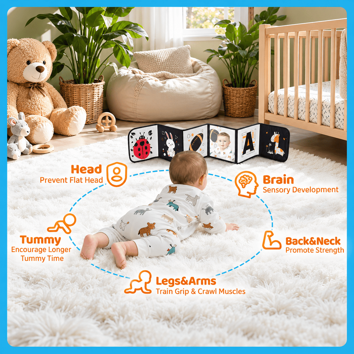 Montessori Baby Discovery Mirror - Project Montessori Sensory Toy