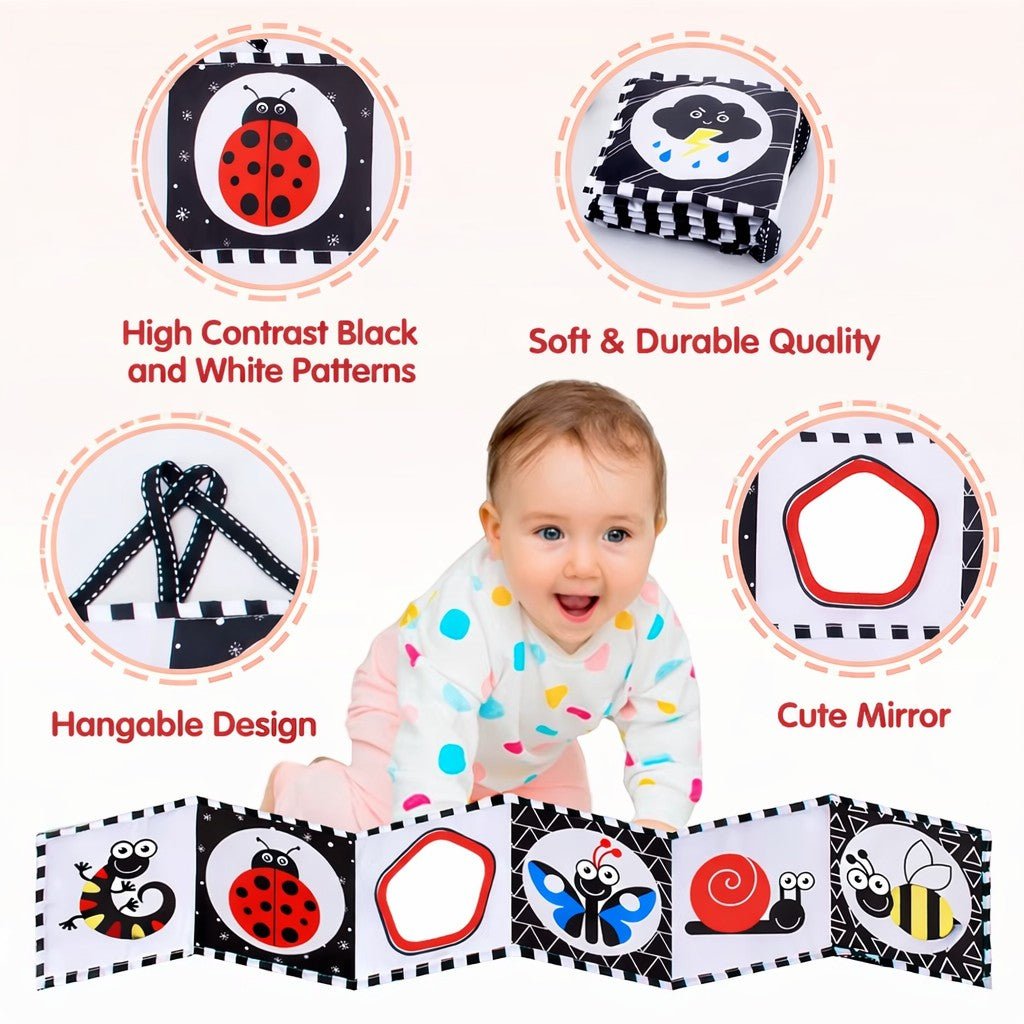 Montessori Baby Sensory Book - Project Montessori