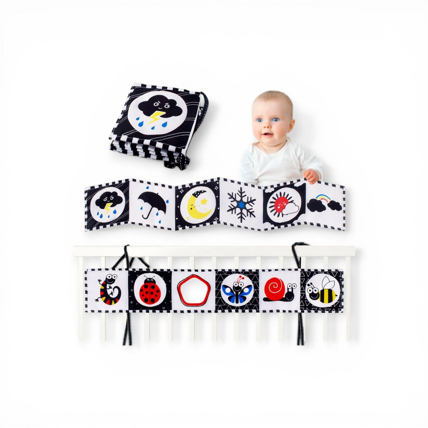 Montessori Baby Sensory Book - Project Montessori