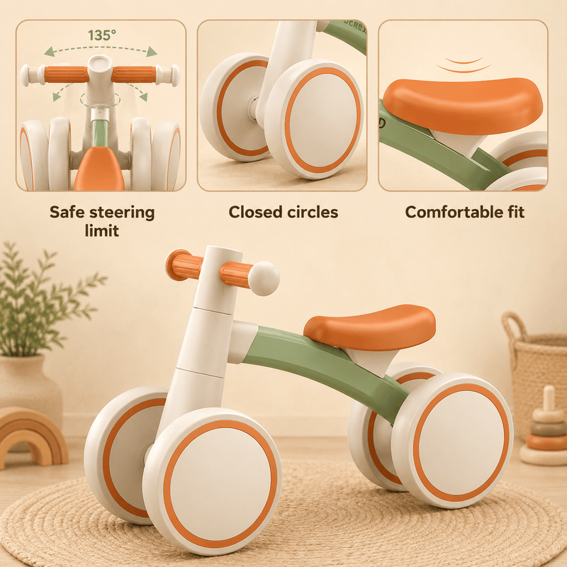 Montessori Balance Bike for Toddlers - Project Montessori