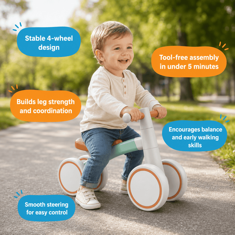 Montessori Balance Bike for Toddlers - Project Montessori