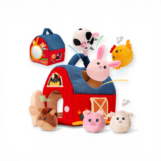 Montessori Barnyard Cuddly Animals - Project Montessori