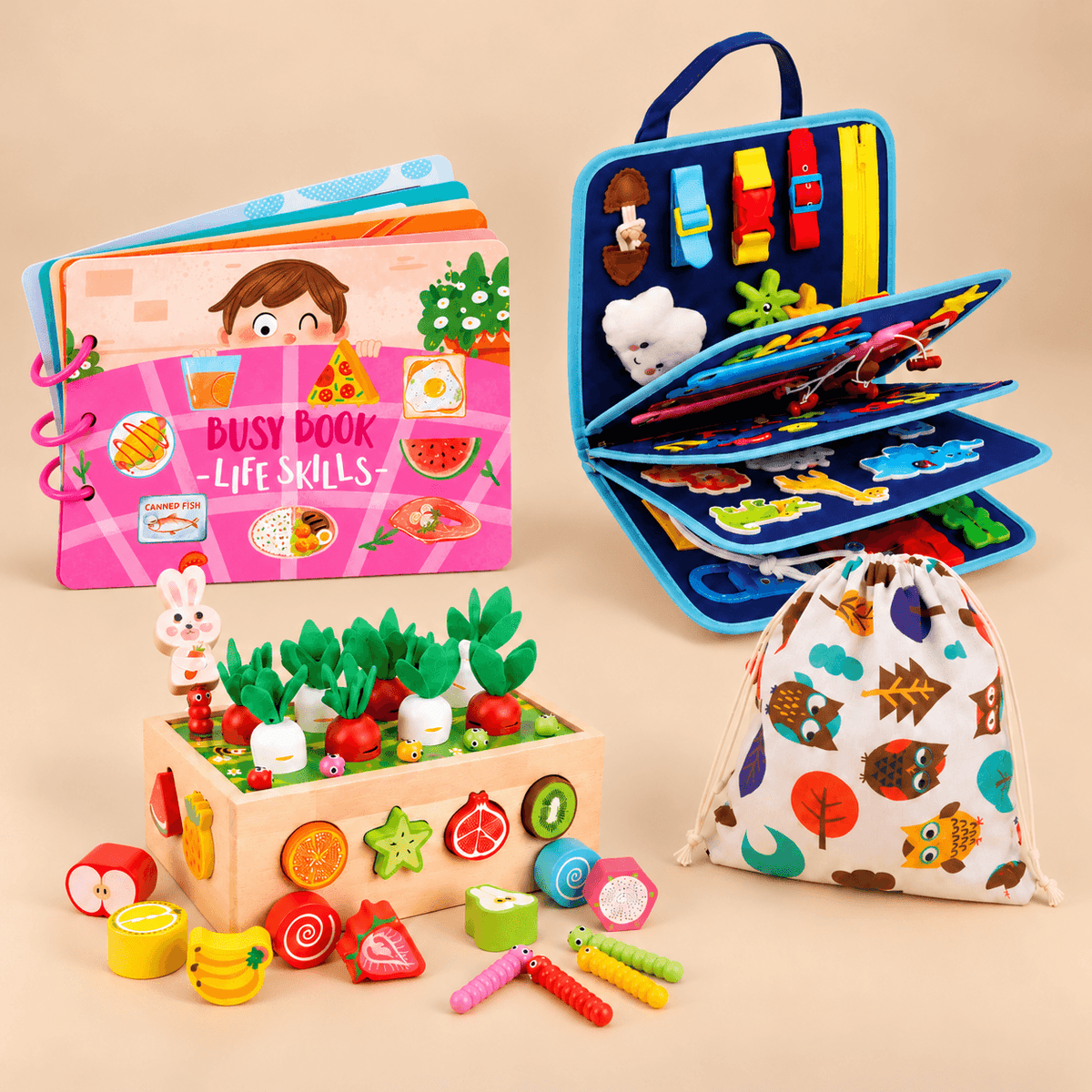Montessori Busy Board Bundle - Project Montessori Bundle