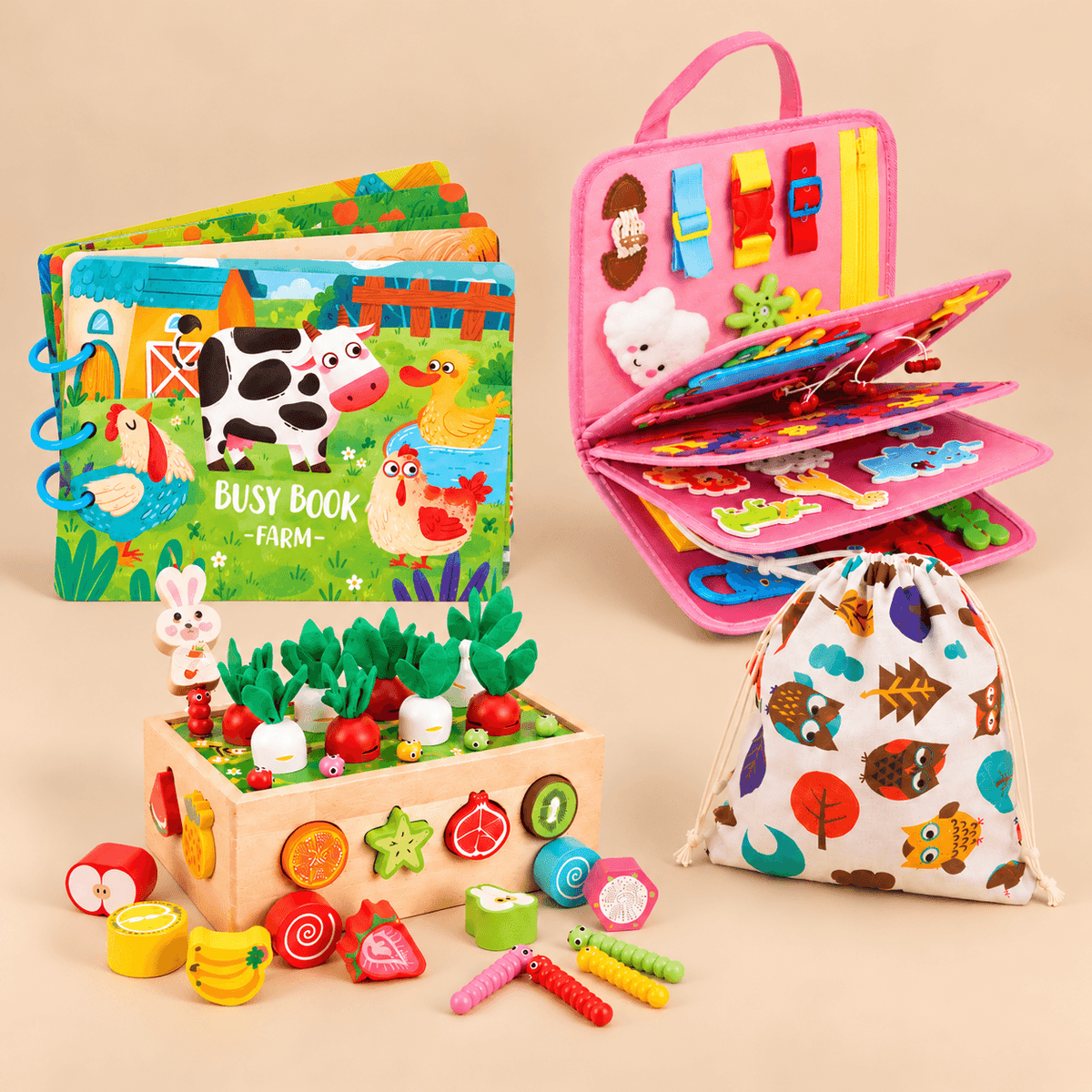 Montessori Busy Board Bundle - Project Montessori Bundle