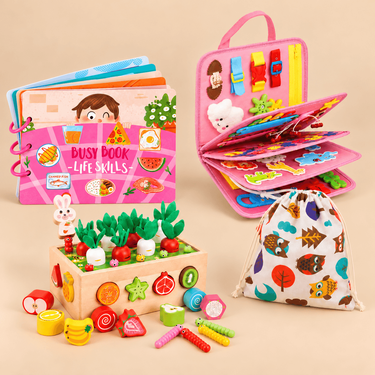 Montessori Busy Board Bundle - Project Montessori Bundle