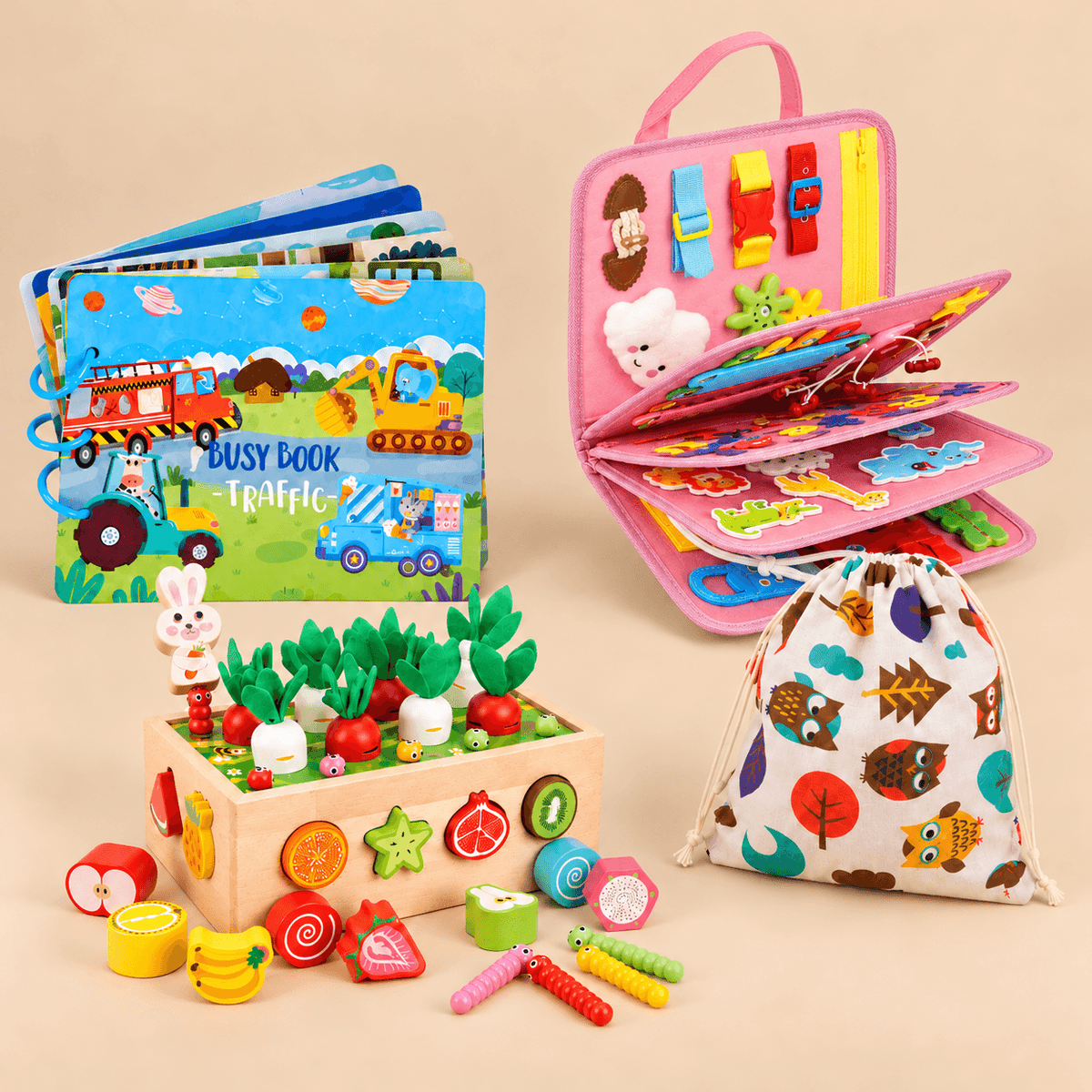 Montessori Busy Board Bundle - Project Montessori Bundle