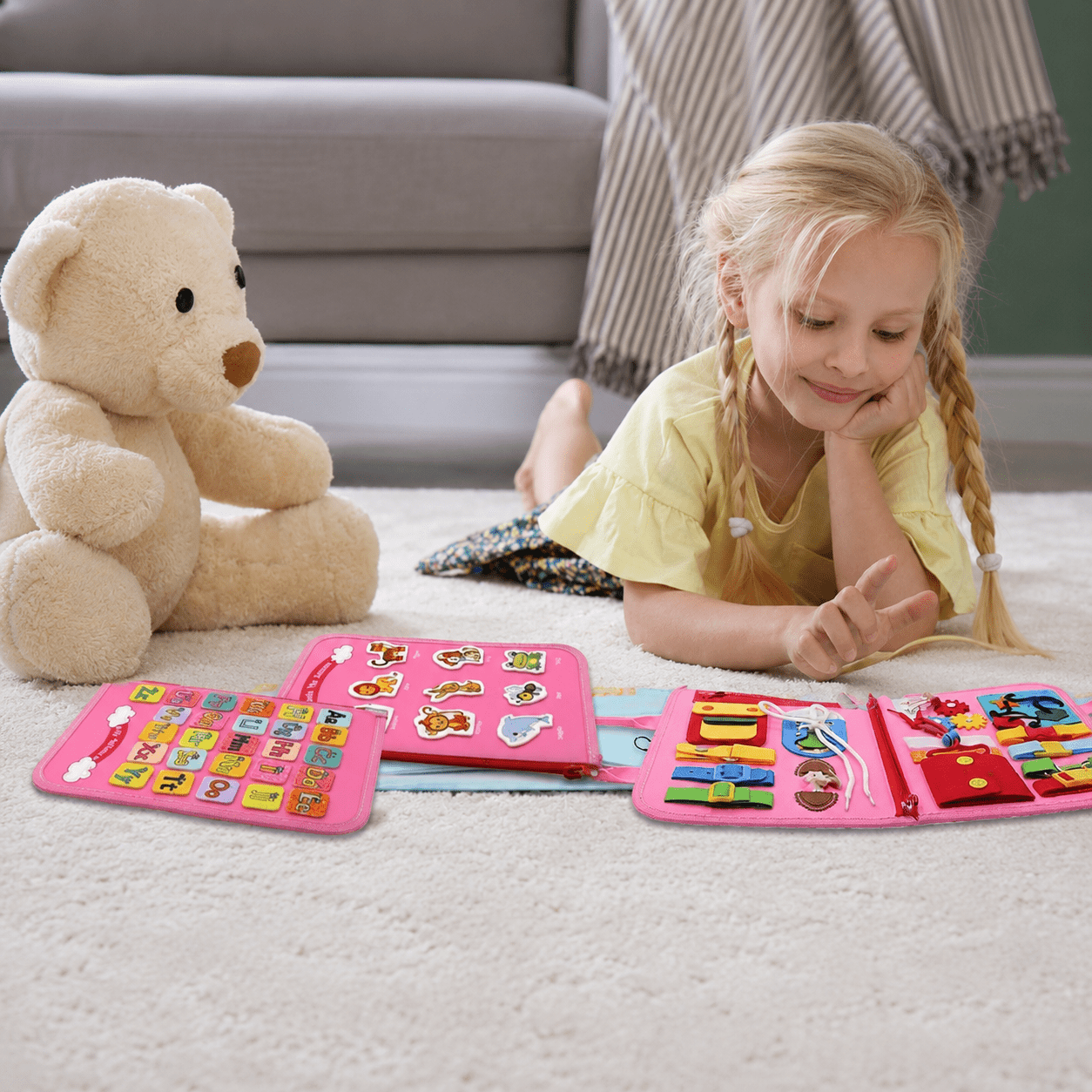 Montessori Busy Board - Upgraded Edition - Project Montessori