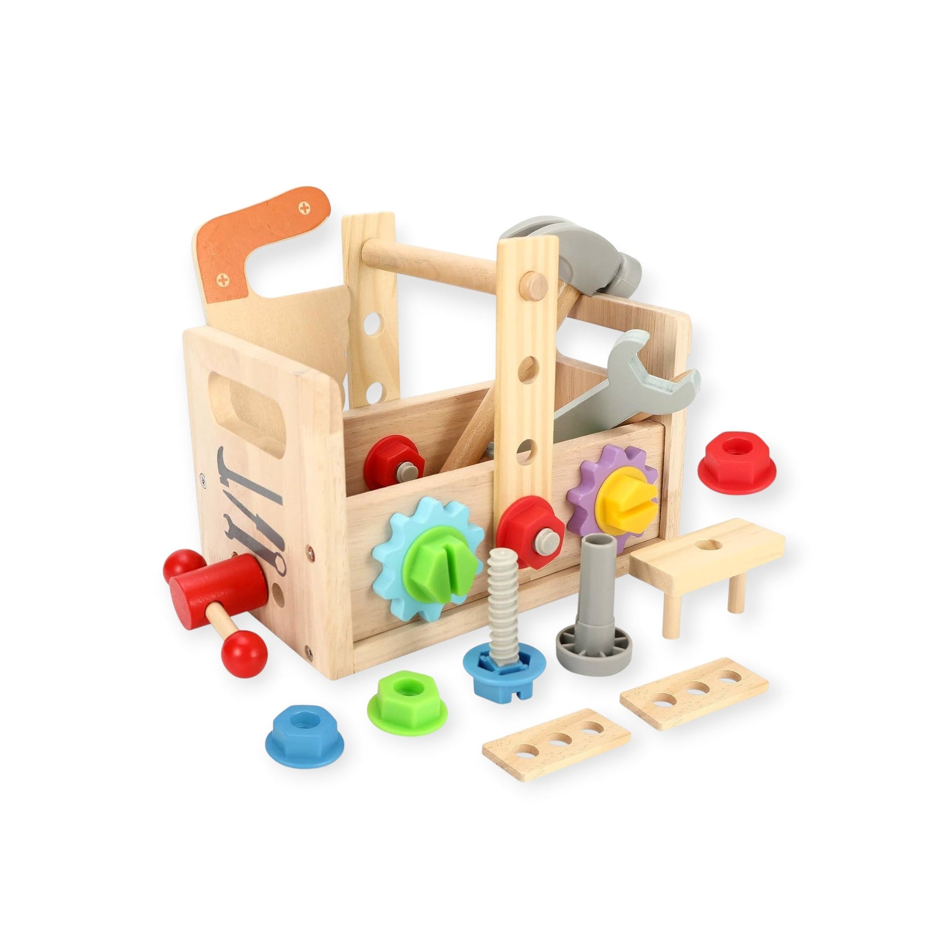 Montessori Construction Toy – Wooden Tools - Project Montessori