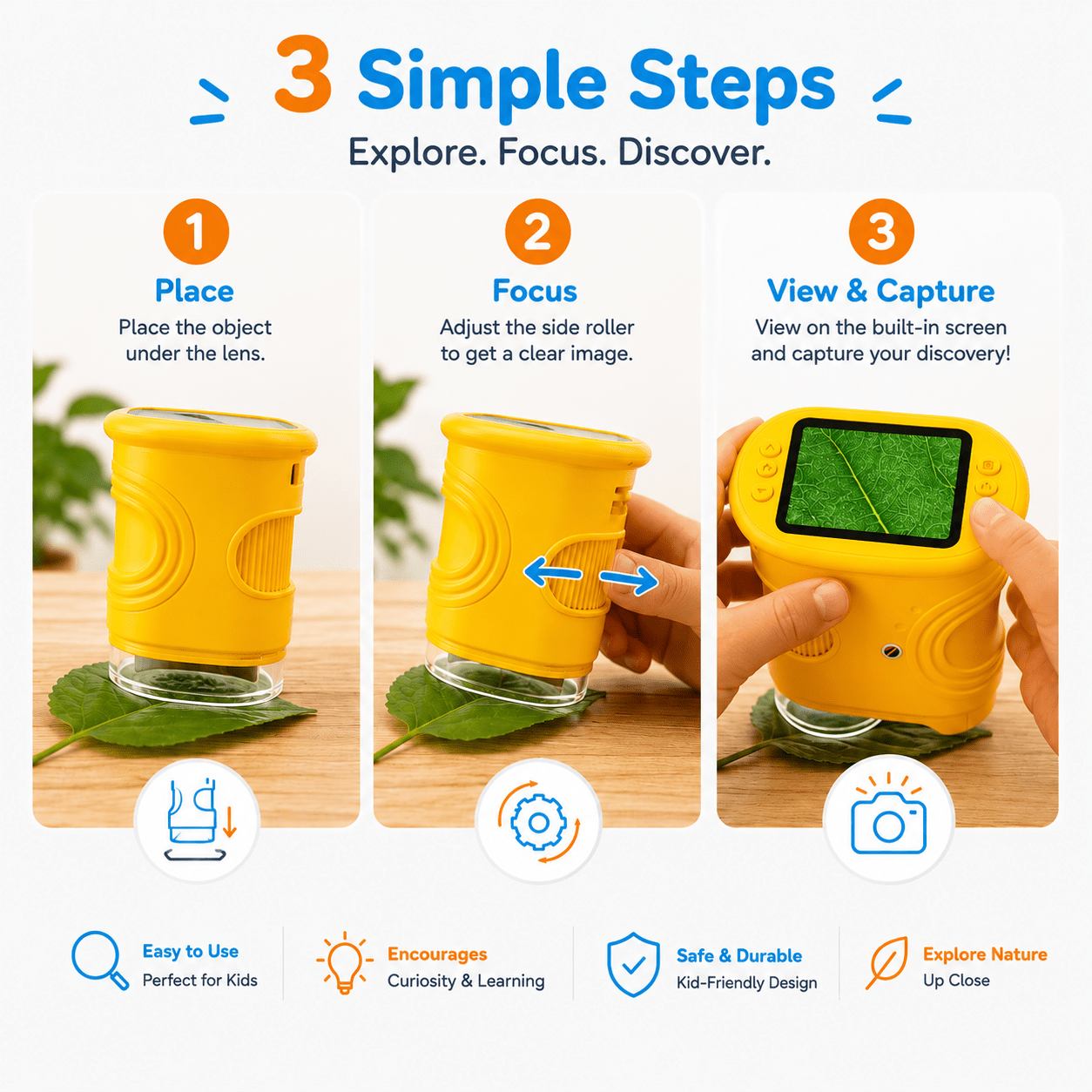 Montessori Digital Microscope - Project Montessori