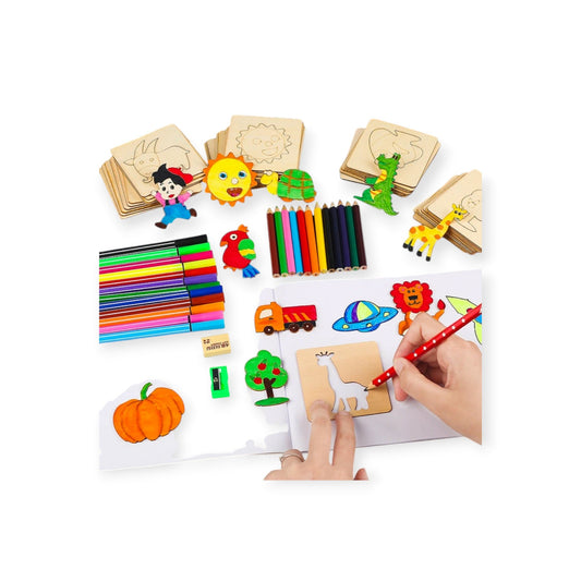 Montessori DIY Drawing Templates (20 pcs) - Project Montessori