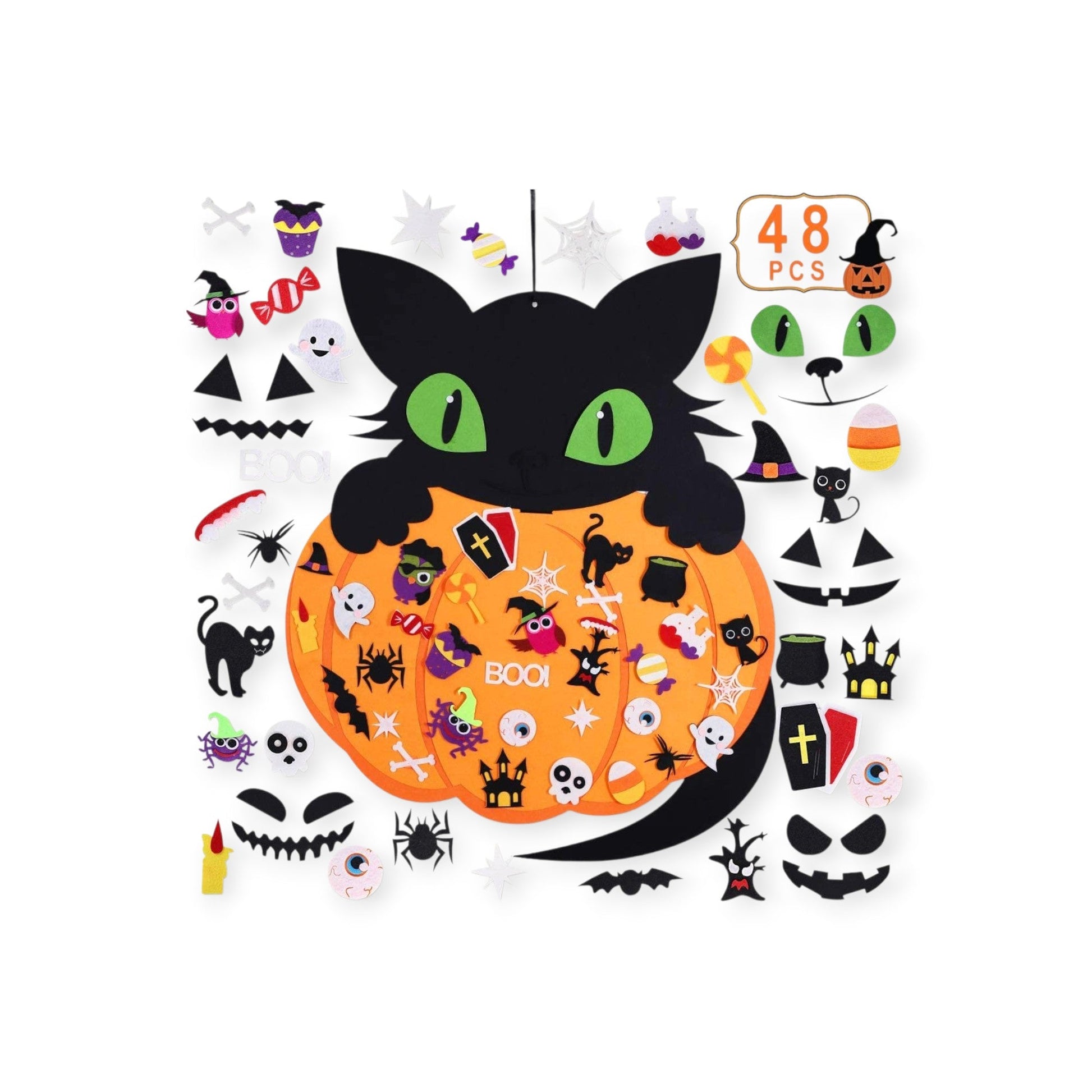 Montessori DIY Halloween Cat - Project Montessori