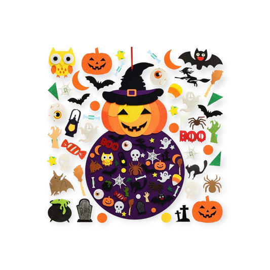 Montessori DIY Halloween Pumpkin Witch - Project Montessori