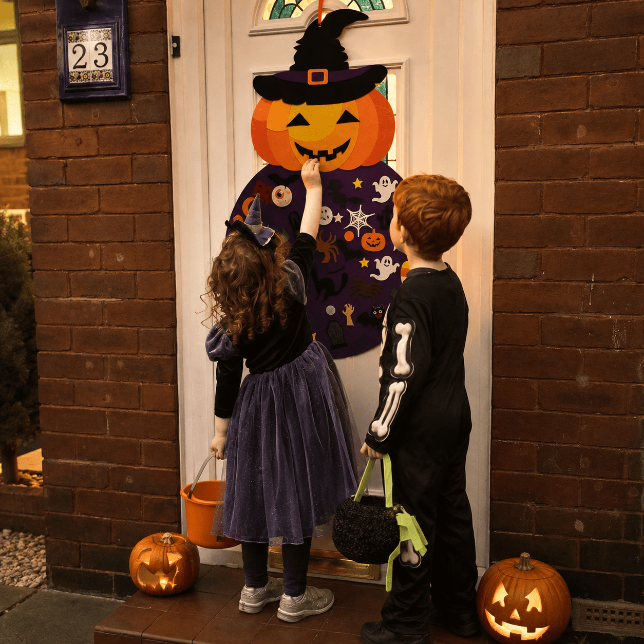 Montessori DIY Halloween Pumpkin Witch - Project Montessori