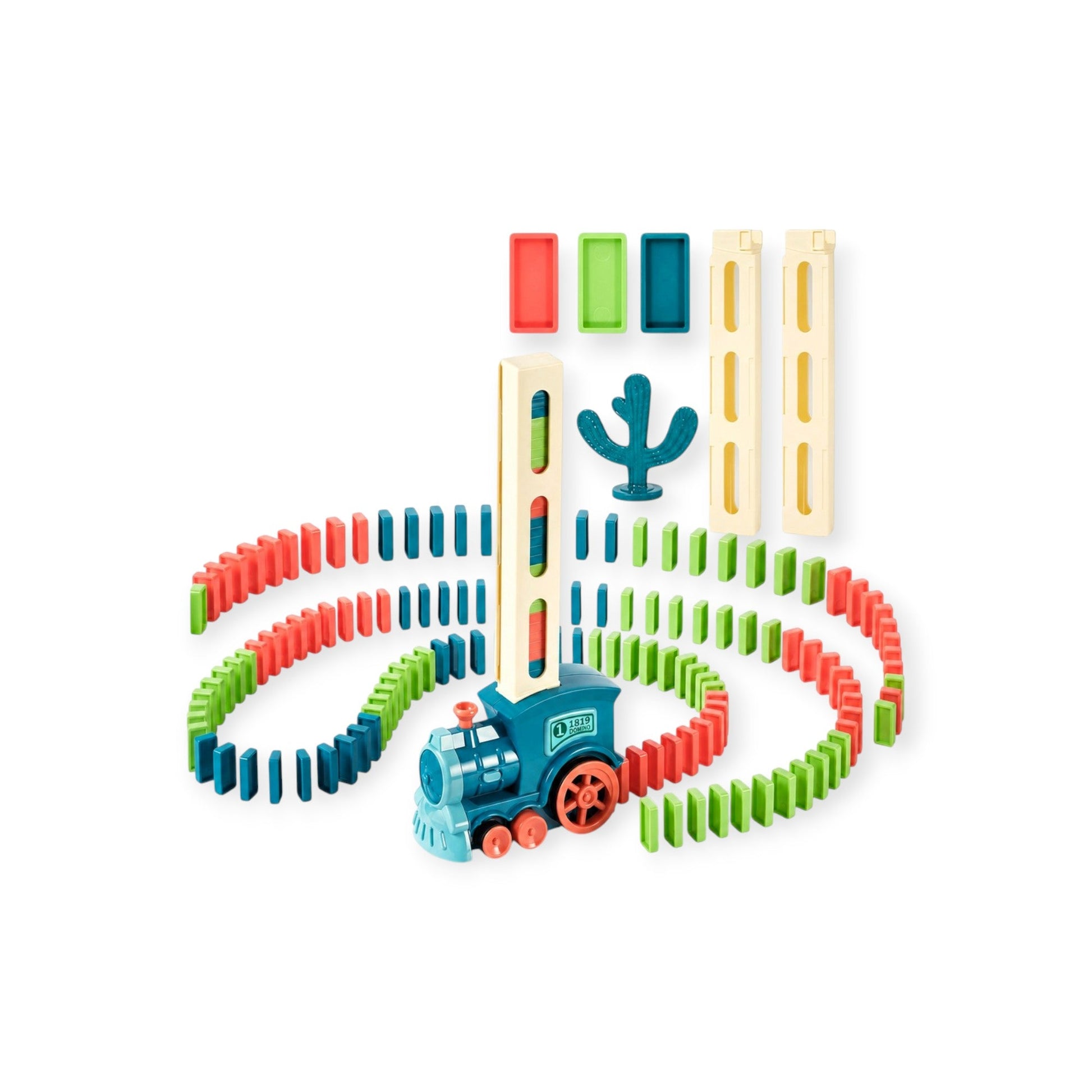 Montessori Domino Train Set - Project Montessori