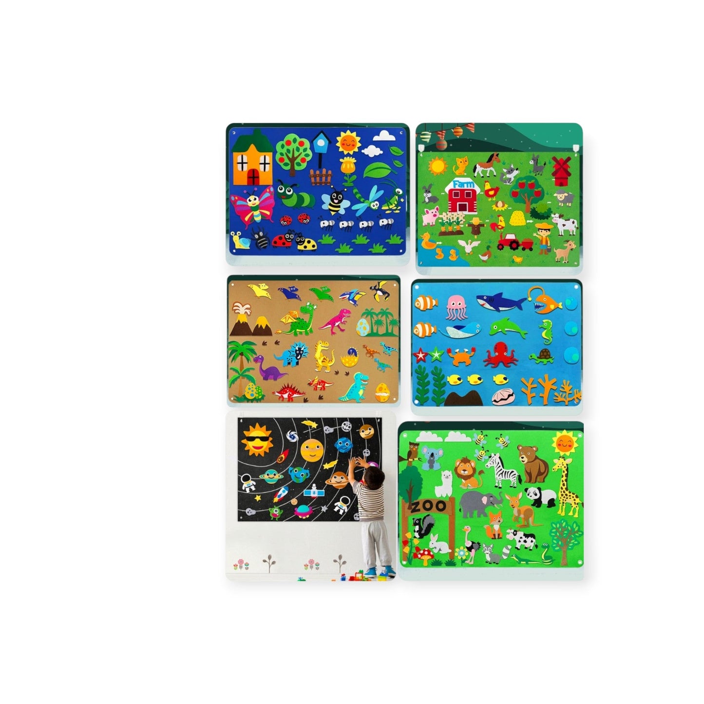 Montessori Felt Story Board - Project Montessori