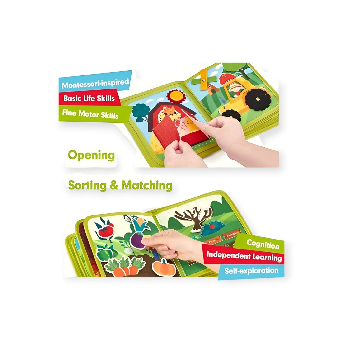 Montessori First Farm Book - Project Montessori