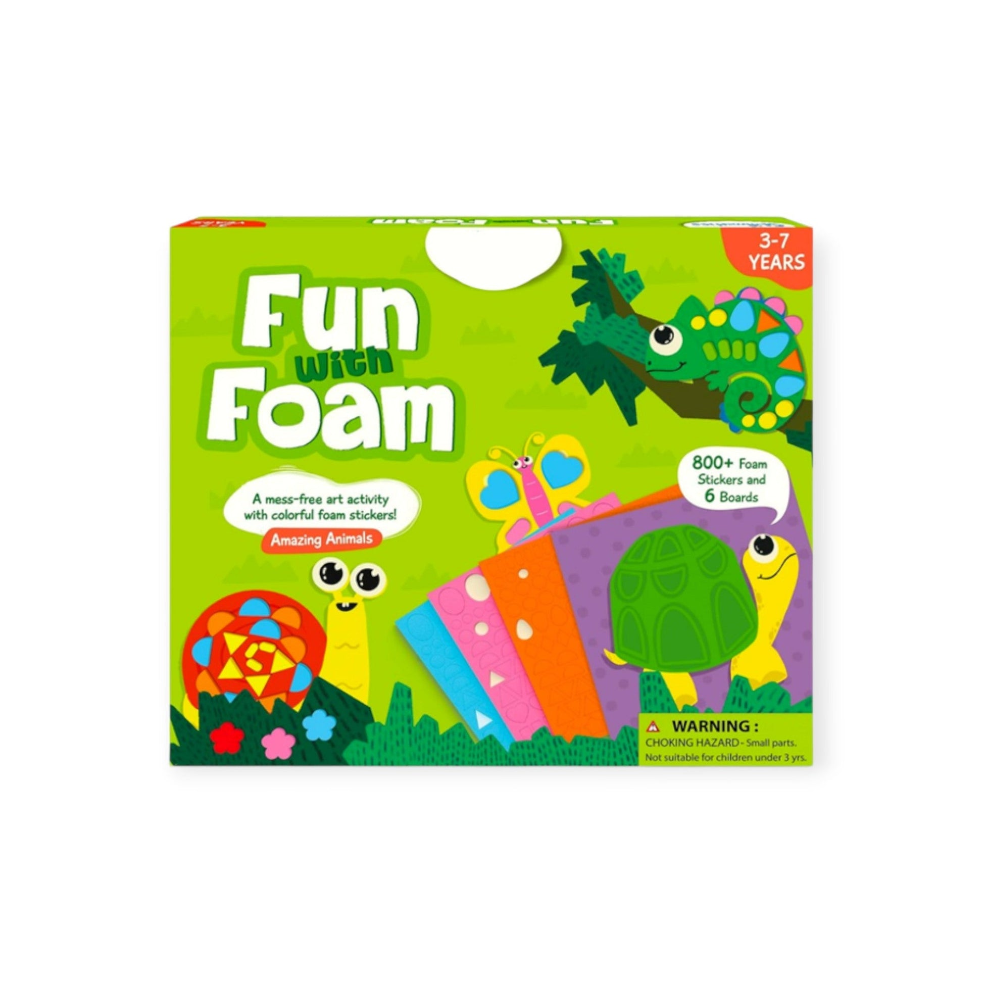 Montessori Foam Sticker Creations - Project Montessori