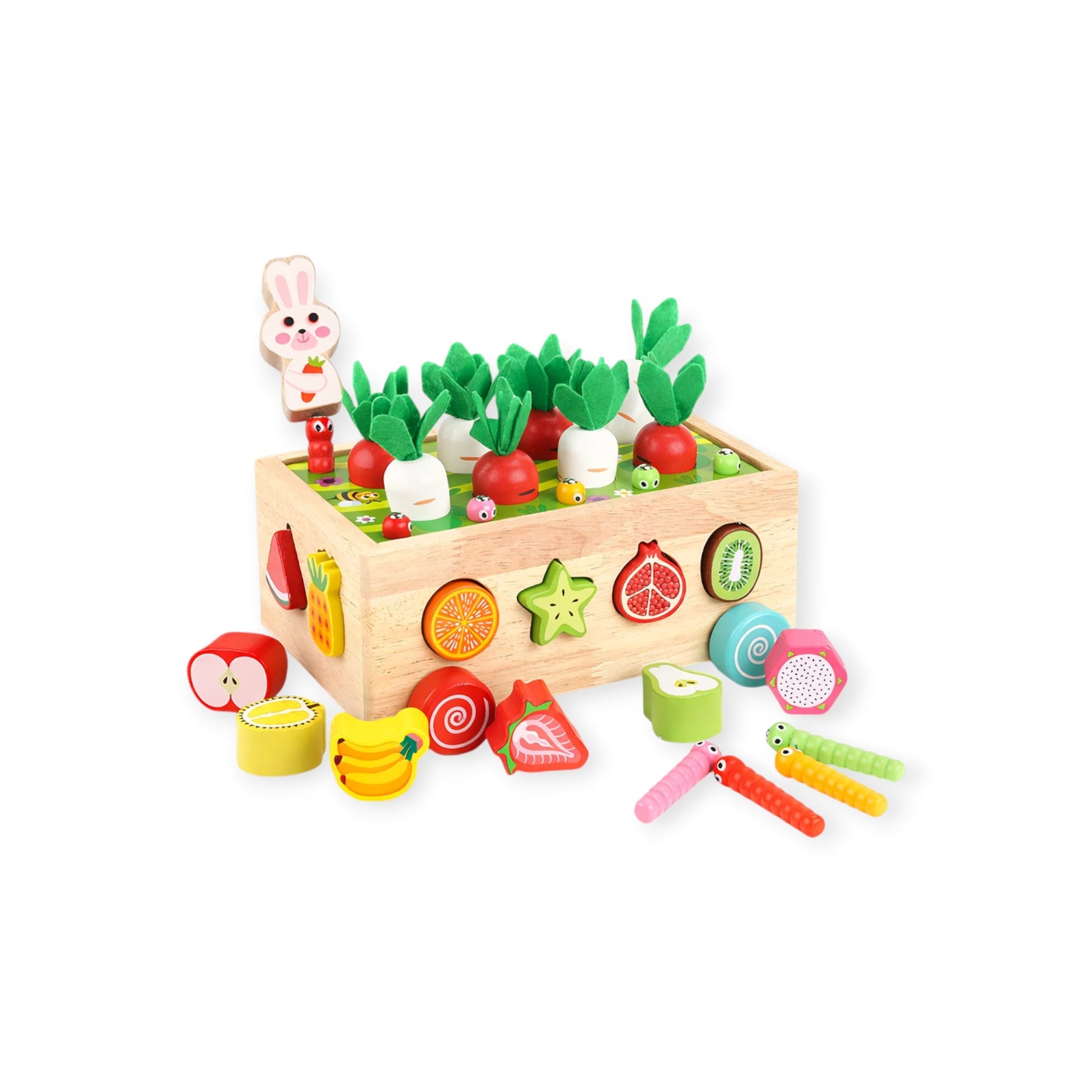 Montessori Garden Shape Sorter - Project Montessori