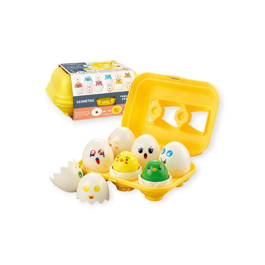 Montessori Hide & Squeak Eggs - Project Montessori
