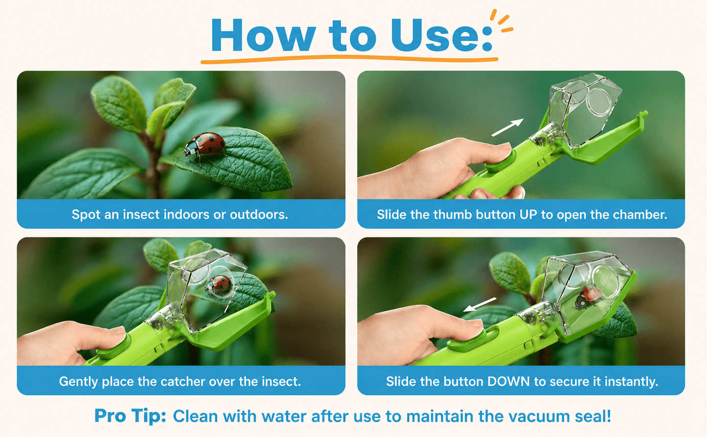 Montessori Insect Catcher Kit - Project Montessori