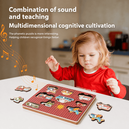Montessori Kids Sound Puzzles - Project Montessori Puzzle