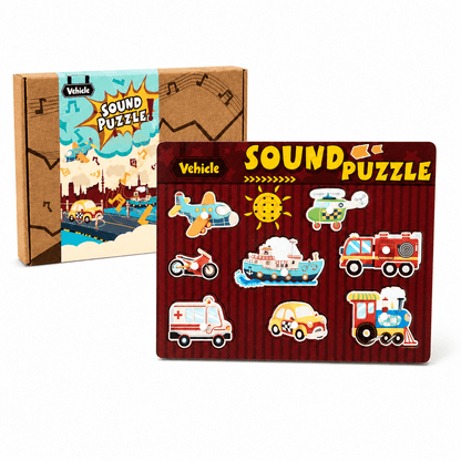 Montessori Kids Sound Puzzles - Project Montessori Puzzle