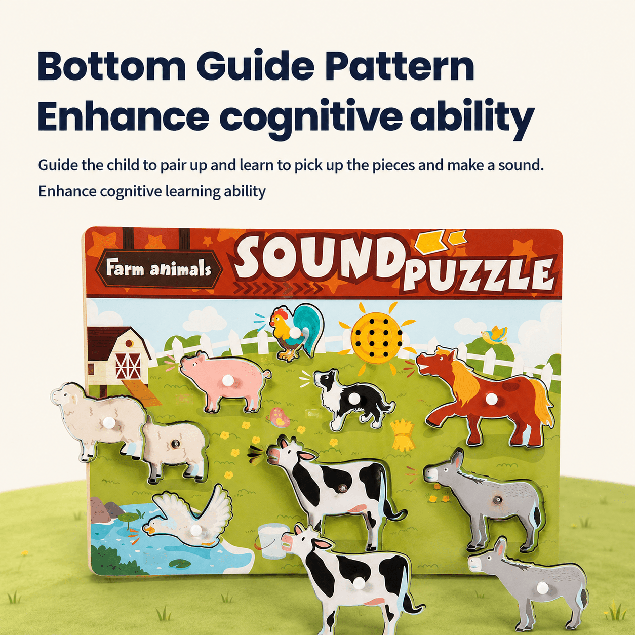 Montessori Kids Sound Puzzles - Project Montessori Puzzle