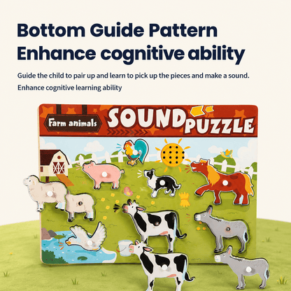 Montessori Kids Sound Puzzles - Project Montessori Puzzle