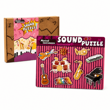 Montessori Kids Sound Puzzles - Project Montessori Puzzle