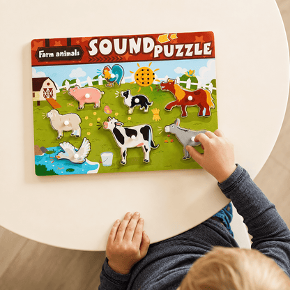 Montessori Kids Sound Puzzles - Project Montessori Puzzle