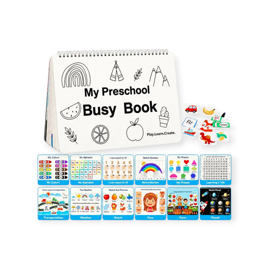 Montessori Learning Book - Project Montessori Busy Book