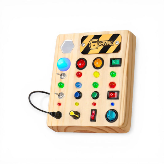 Montessori LED Busy Board - Project Montessori